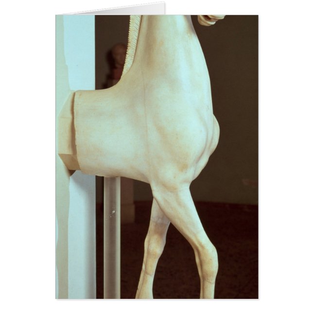 Escultura de un caballo, c.500 A.C. (Frente)