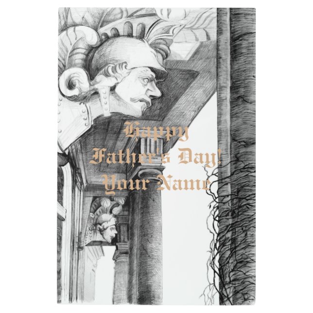 Escultura del castillo Arte de lápiz (Anverso)