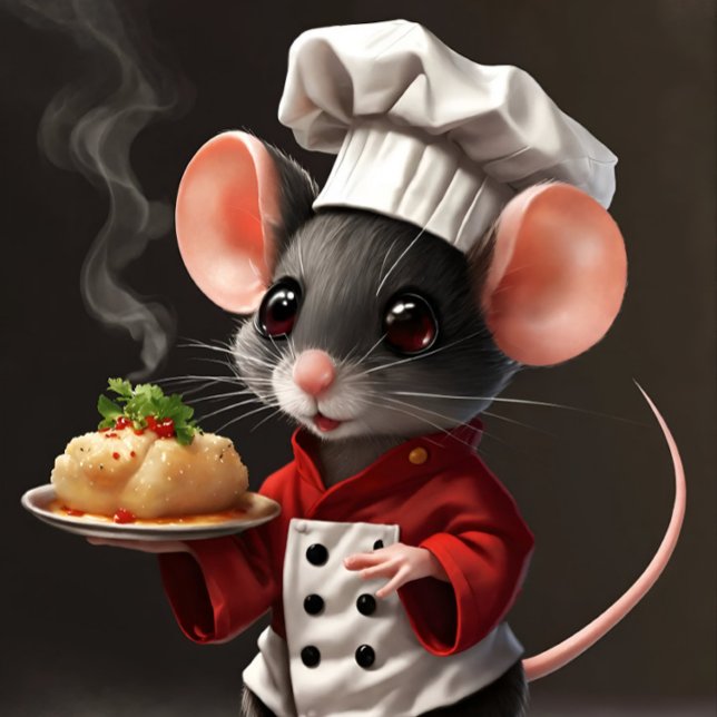 Escultura divina: camiseta Unisex (Chef Mouse Delights: Whisking Up Culinary Magic T-Shirt)