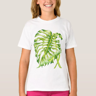 Esculturas de Leafy en una camiseta