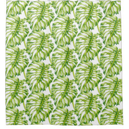 Esculturas espumosas en una cortina de ducha