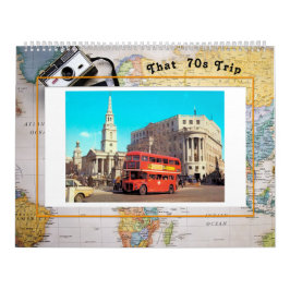 Ese calendario de viajes de los años 70