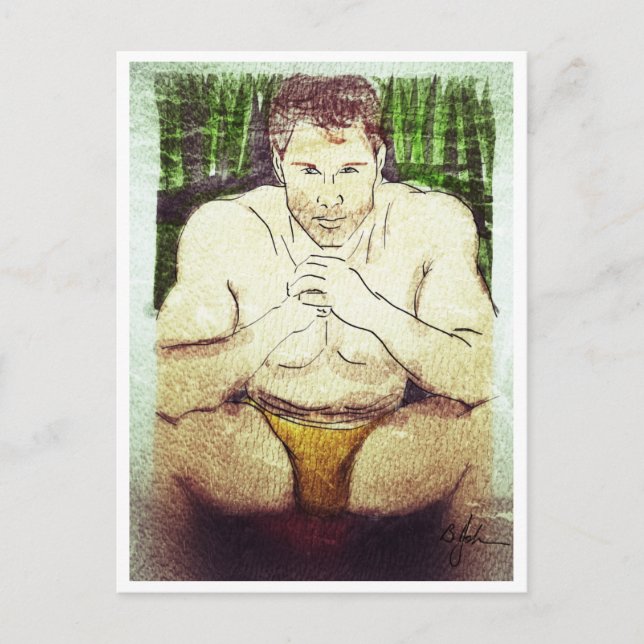 Ese chico de la postal de la piscina (Anverso)