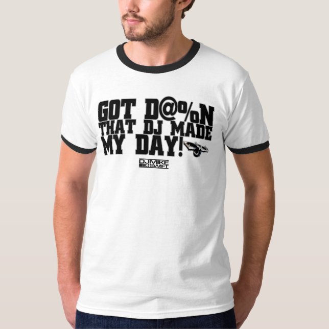 Ese DJ hizo la camiseta de mis hombres elegantes (Anverso)