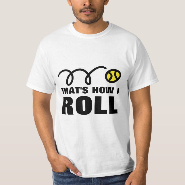 Ése es cómo ruedo cita chistosa de la camiseta del (Anverso)