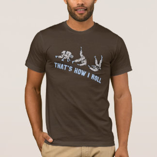 Ése es cómo ruedo la camiseta