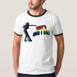 Ése es cómo ruedo la camiseta