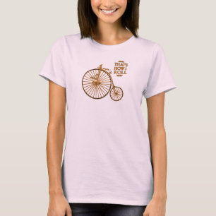 Ése es cómo ruedo la camiseta de la bicicleta