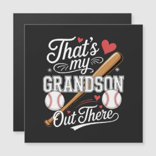Ese es mi nieto ahí fuera Béisbol