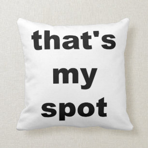 Ése es mi punto. Almohada
