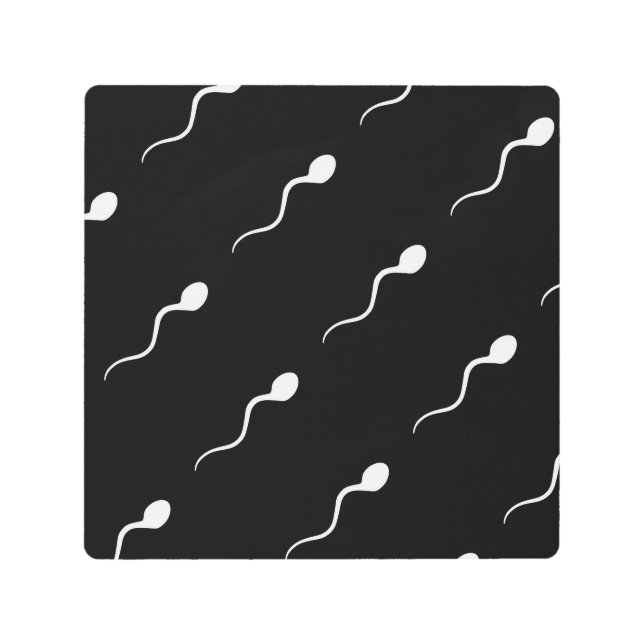 ¿Ese esperma está en mi pared? Un divertido arte m (Anverso)