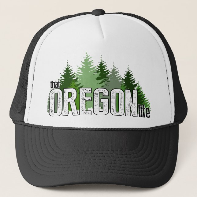 Ese gorra del camionero de la vida de Oregon (Anverso)