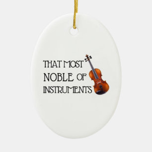Ese la más noble de instrumentos - ornamento de l