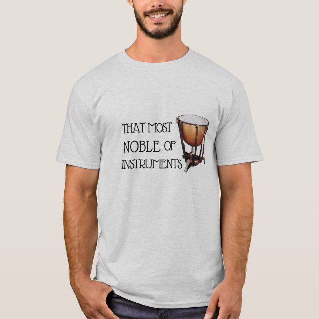 Ese más noble de instrumentos - Camisa Timpani (Anverso)