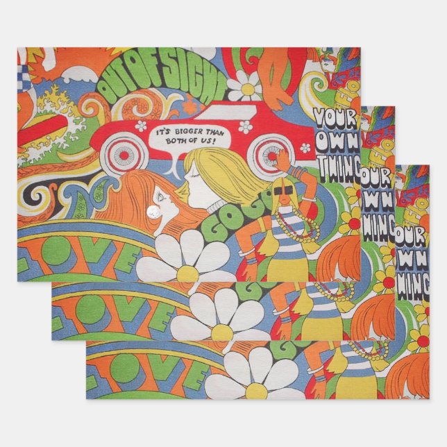 Ese papel de ajuste de los años 70 (Set)