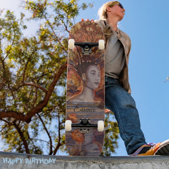 Esencia caprichosa de la patineta terrestre (Whimsical Essence of the Earth Skateboard)