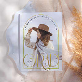 Esencia | Invitación de graduación de tramas fotog