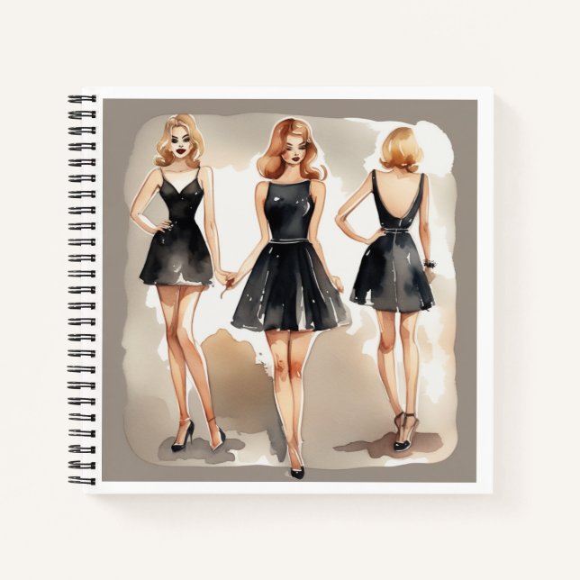 Esencia LBD - Pequeño Diario de Moda de Vestido Ne (Anverso)