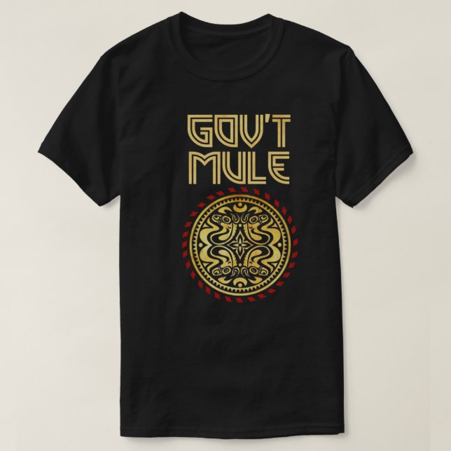 Esencial camiseta de la banda de rock Govt-Mule (Diseño del anverso)