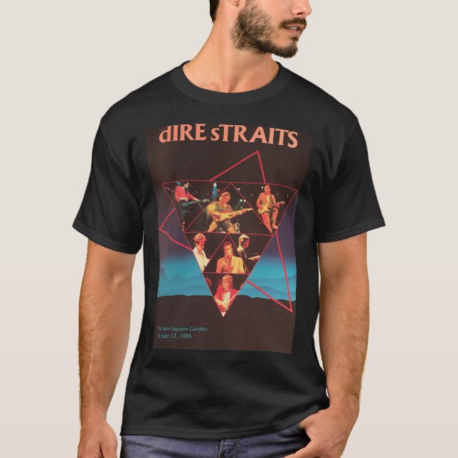 Esencial camiseta de los estribos de la calle Dire (Anverso)