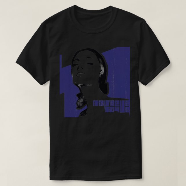 Esencial camiseta de nouvelle vaga banda (Diseño del anverso)
