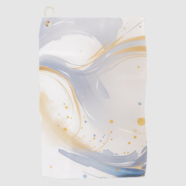 Esenciales para jugar golf: toallas de golf impres (Anverso)