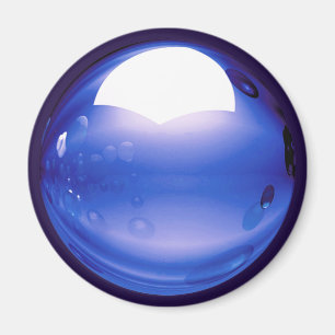 Esfera en imán azul