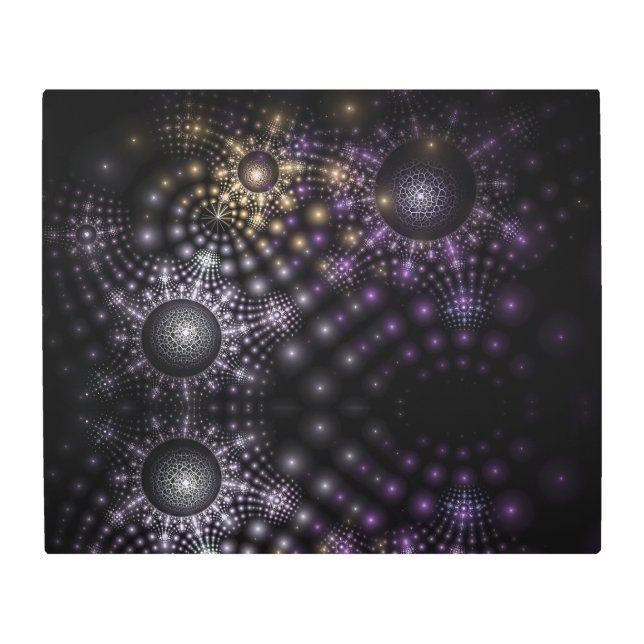 Esfera fractal Arte Mandala Universo (Anverso)