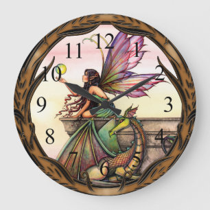 Esferas de Dragón Hada y Reloj de Pared de Dragón