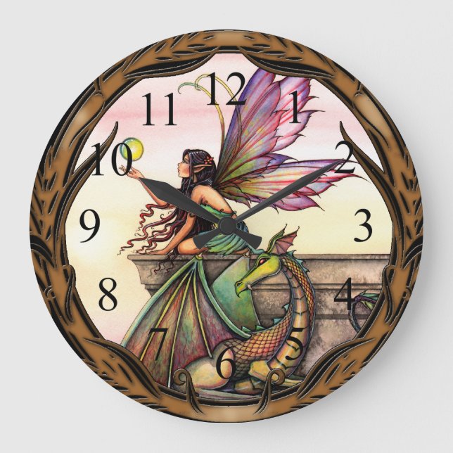 Esferas de Dragón Hada y Reloj de Pared de Dragón (Anverso)