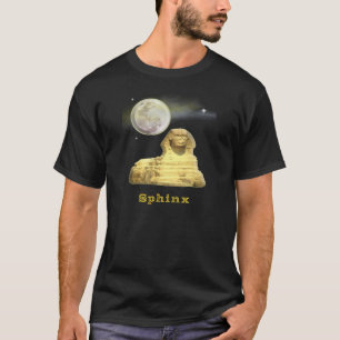 Esfinge egipcio con camiseta