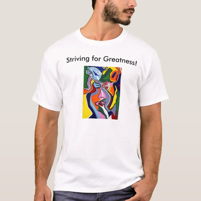 Esfuerzo para la camiseta de la grandeza (Anverso)