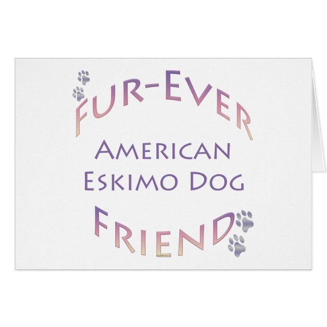 Eskimo Dog Furever (Anverso (Horizontal))