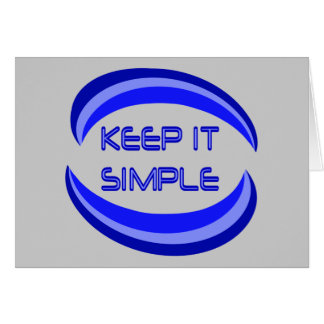 Eslogan de recuperación de Mantenerlo Simple en az