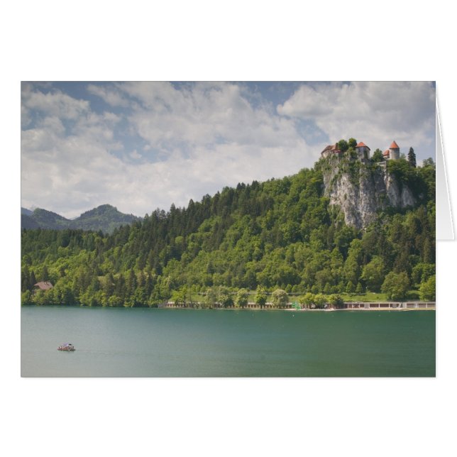 ESLOVENIA, GORENJSKA, Bled: Bled Castle & (Anverso (Horizontal))