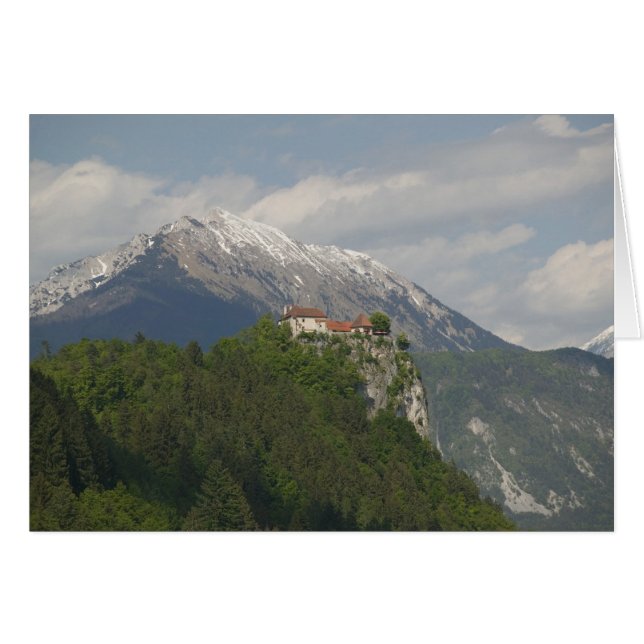ESLOVENIA, GORENJSKA, Bled: Castillo Bled & 2 (Anverso (Horizontal))