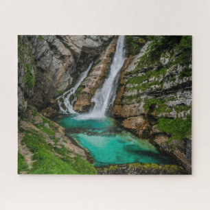 Eslovenia Puzzle Puzzle - Cascada Savica