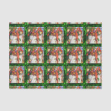Esmalte de elfos de merry presente papel de tejido