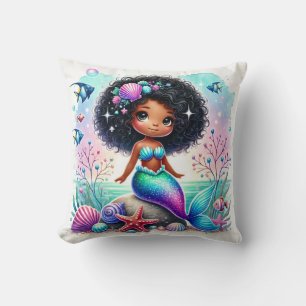 Esme Mermazing Mermaid Cojín decorativo