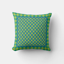Esmeralda de Cojín decorativo o colofón, verde y a
