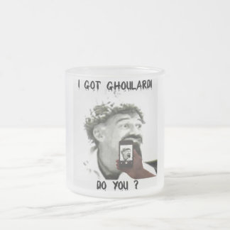 Esmerilado Ghoulardi (Guay 5) heló 10 onzas. Taza de cristal