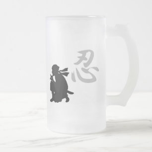 Esmerilado ¿Ninja conseguido? Taza de cristal