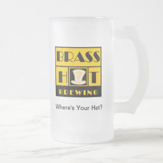 Esmerilado Taza de cerveza de cristal de la elaboración de la