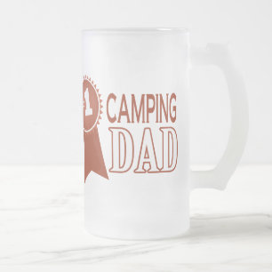 Esmerilado Taza de cerveza de cristal del día del padre del
