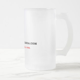 Esmerilado Telnet de la conexión - Taza de cerveza de cristal