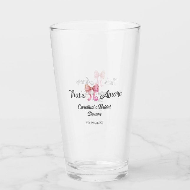 eso es amor ducha de novia rosa arco retro boho no (Anverso)