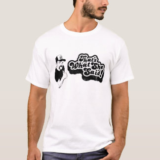 Eso es lo que ella dijo (la camisa ligera)