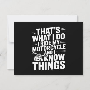 Eso es lo que hago yo monto en mi motocicleta y sé