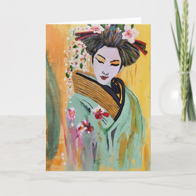 Eso es Mágico - Tarjeta de saludo en blanco por de (Anverso)