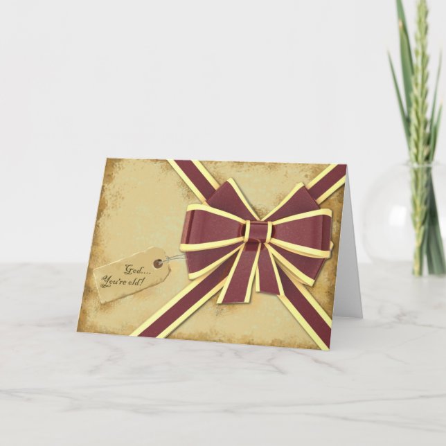 ¡Eso es una tarjeta de cumpleaños mezquina! (Anverso)